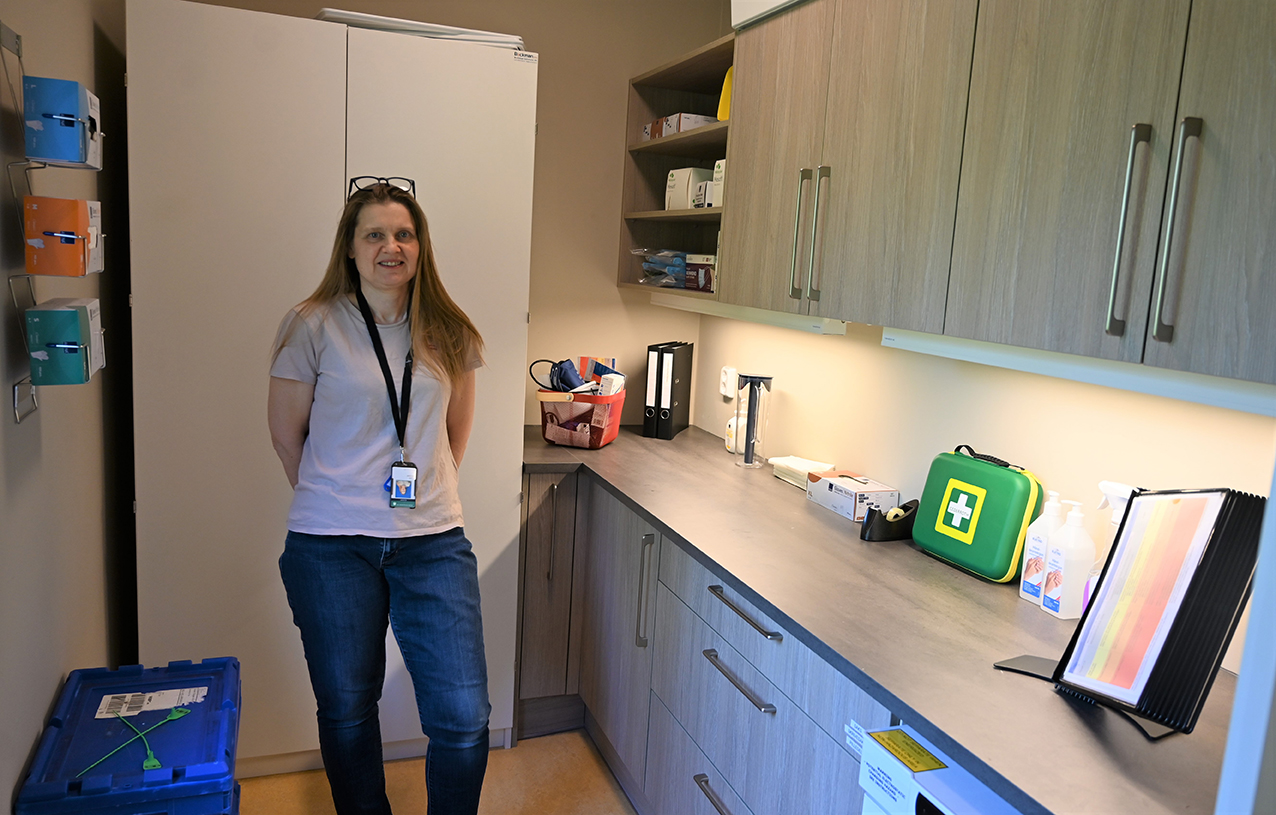 Medisinrommet på Gullhaug bolig