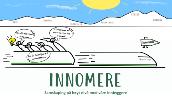 Illustrasjon om expressløp innomere