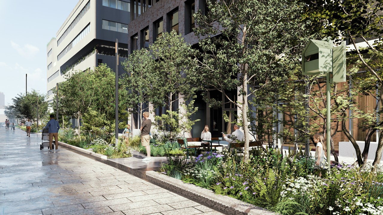 Illustrasjon Jørgen Kanitz gate