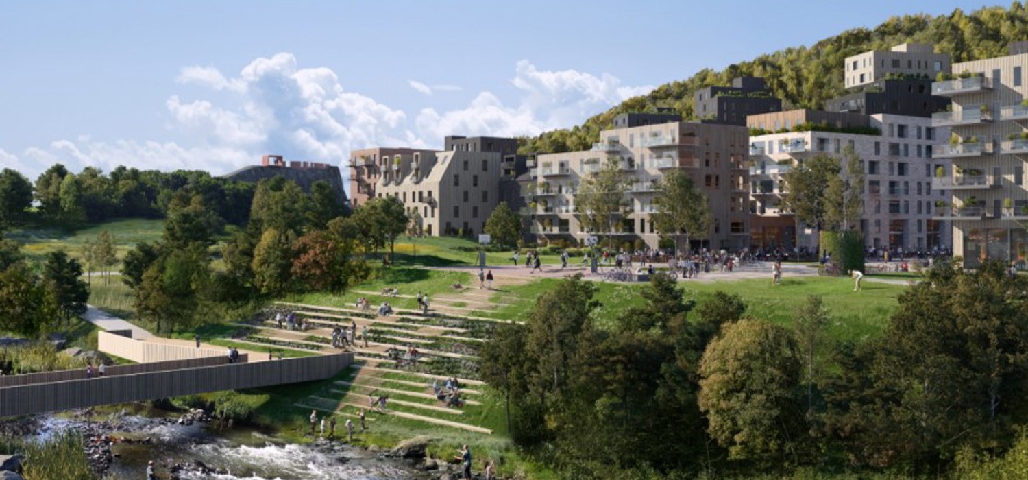 Franzefoss illustrasjon av Tag arktitekter