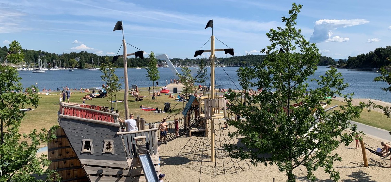 Kadettangen badeplass.