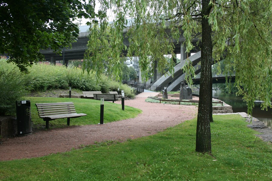 Løkketangen elvepark