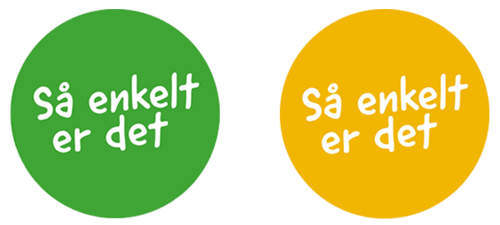 S&aring; enkelt er det