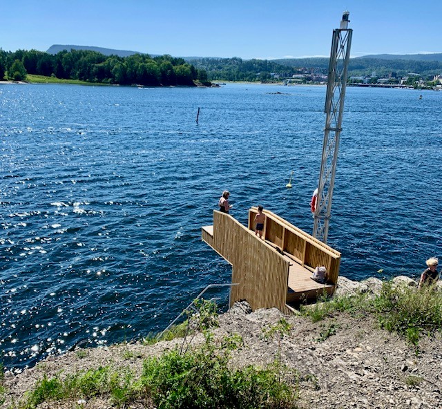 Høvikodden - Stupebrett