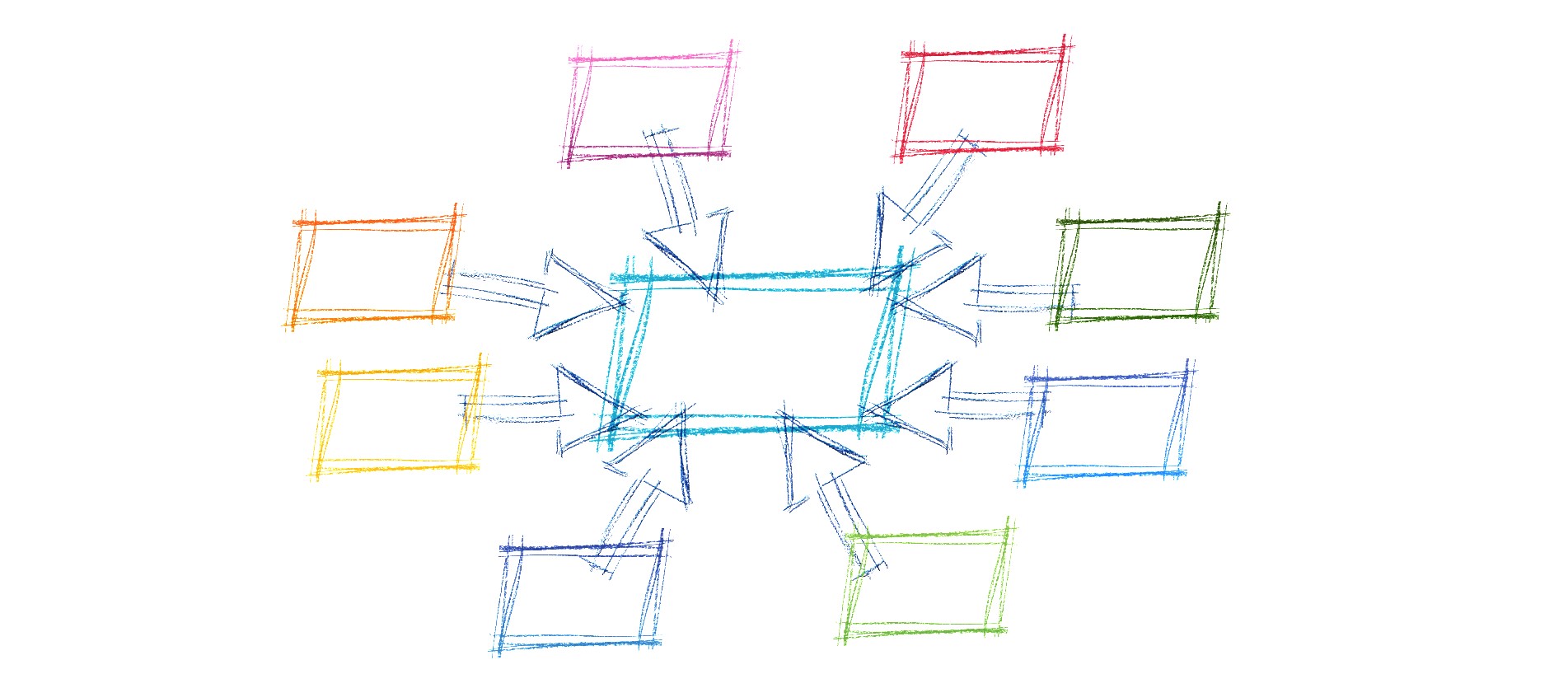 Illustrasjon av firkanter