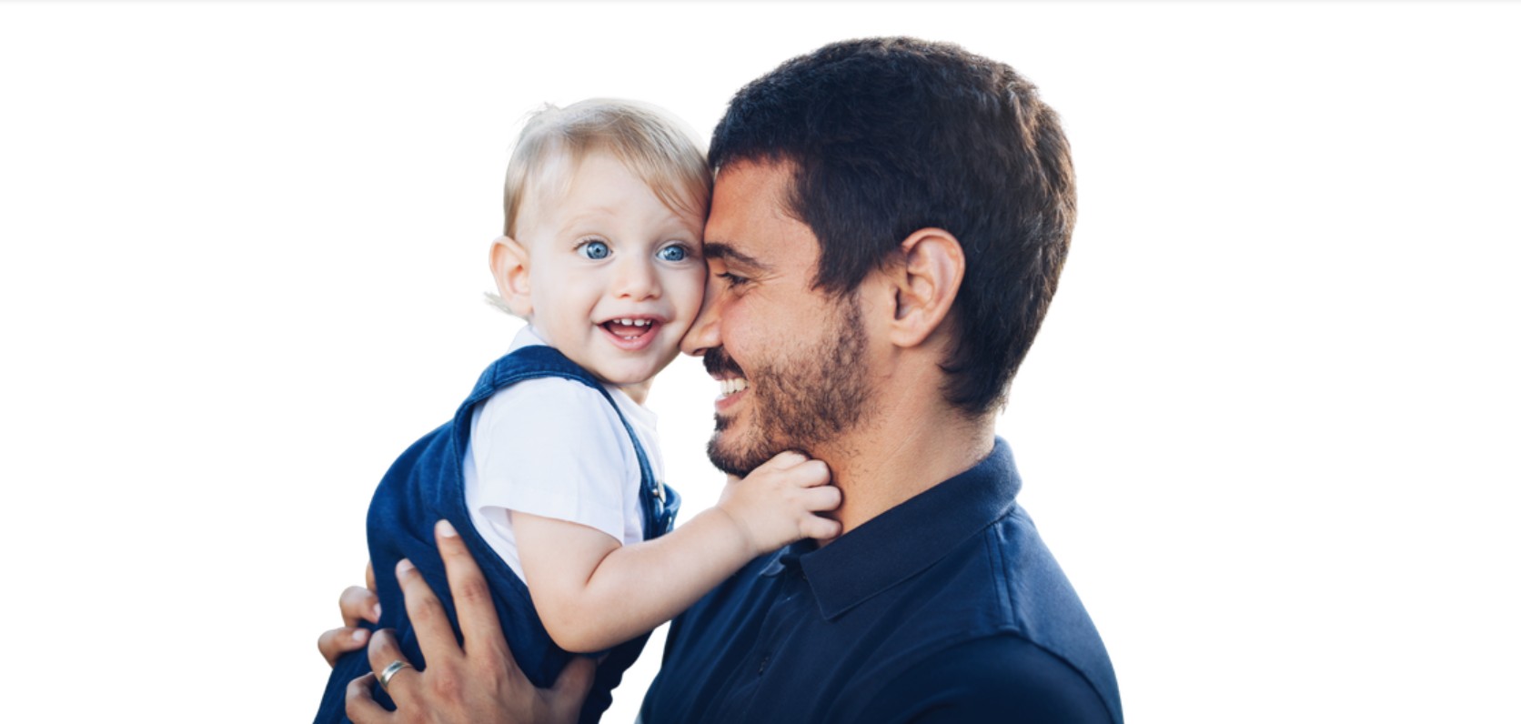 Bilde av et barn og en voksen