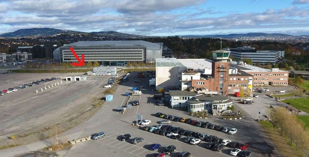Korona teststasjon på Fornebu