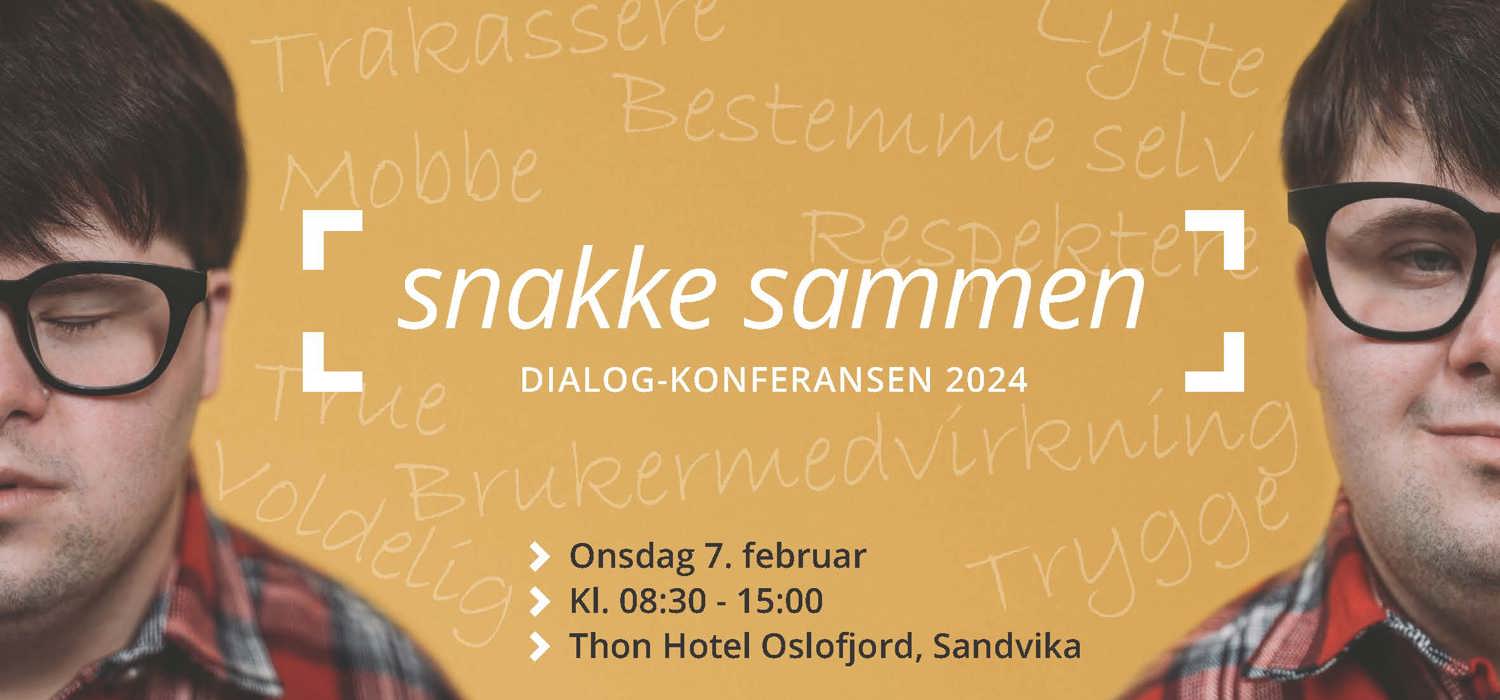 Snakke sammen - dialogkonferansen