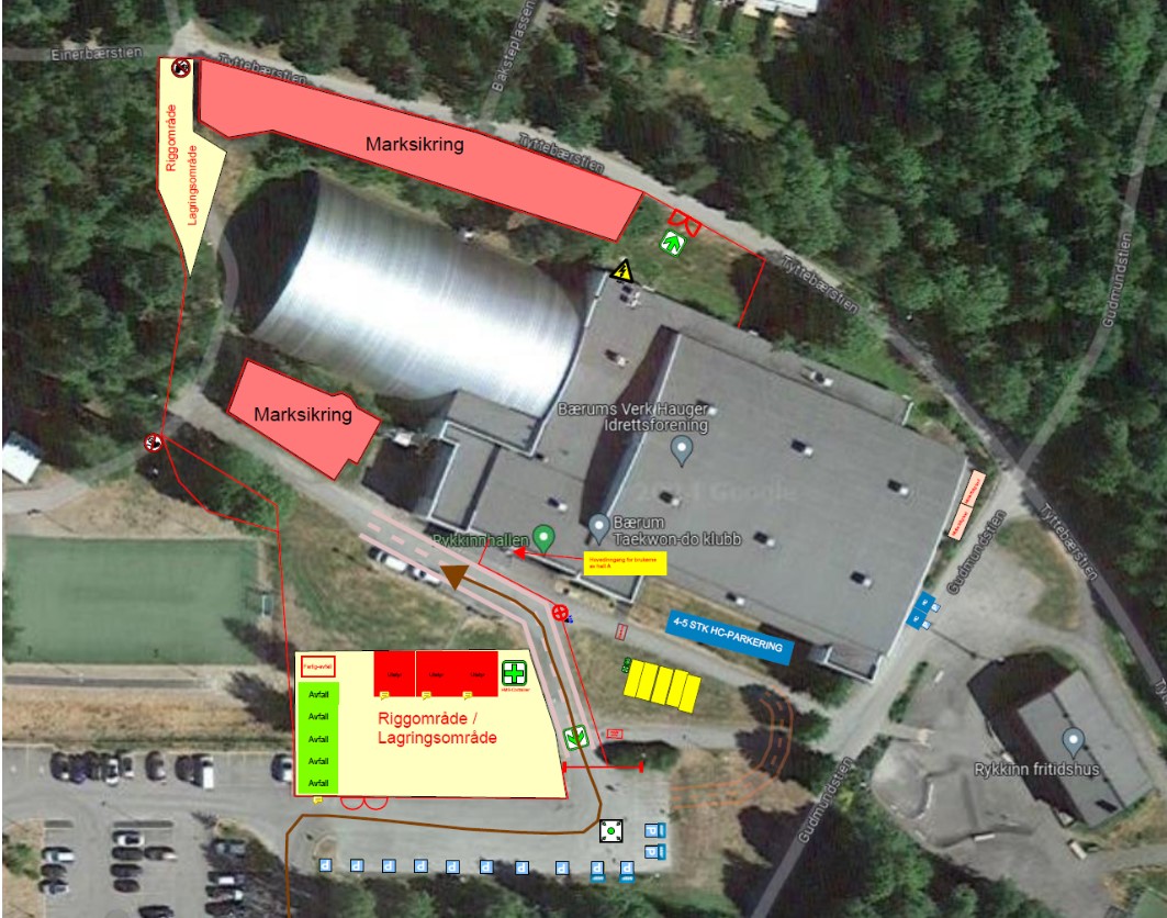 Oversiktsbilde av riggområde Rykkinnhall B