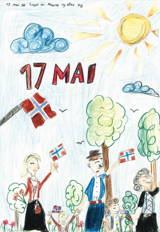 17.mai-tegning
