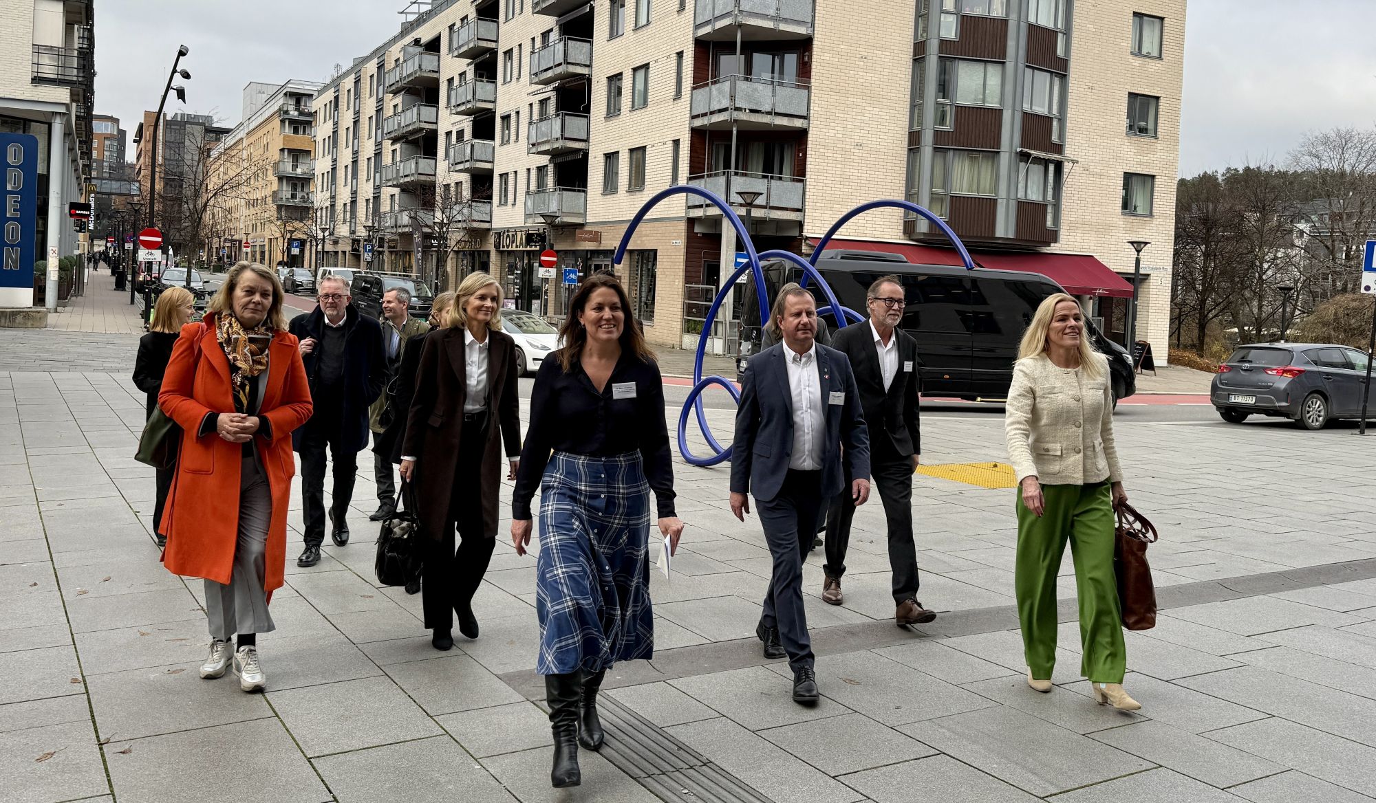 Mennesker i Sandvika