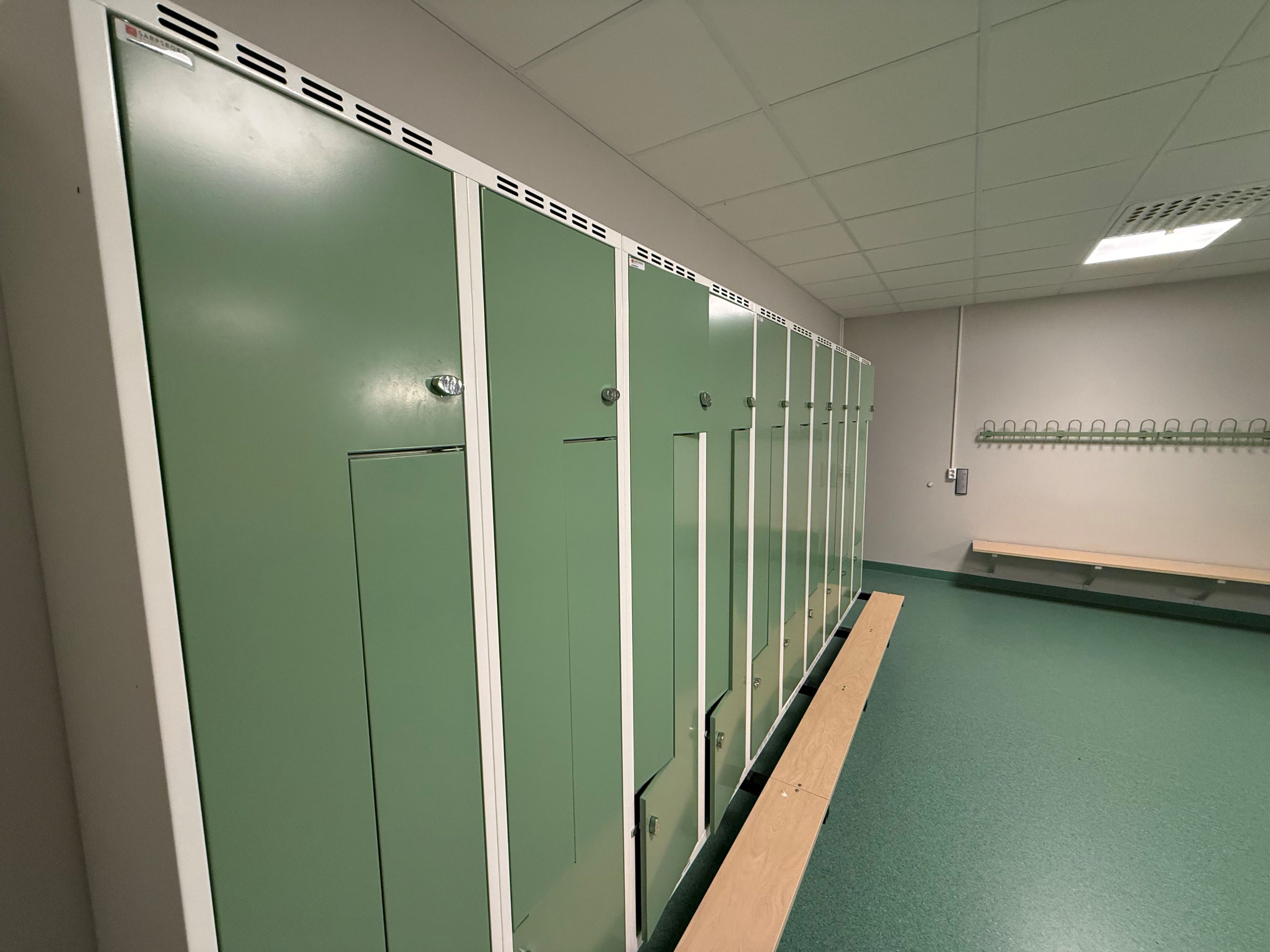 Bilde av garderobe i Rykkinnhallen