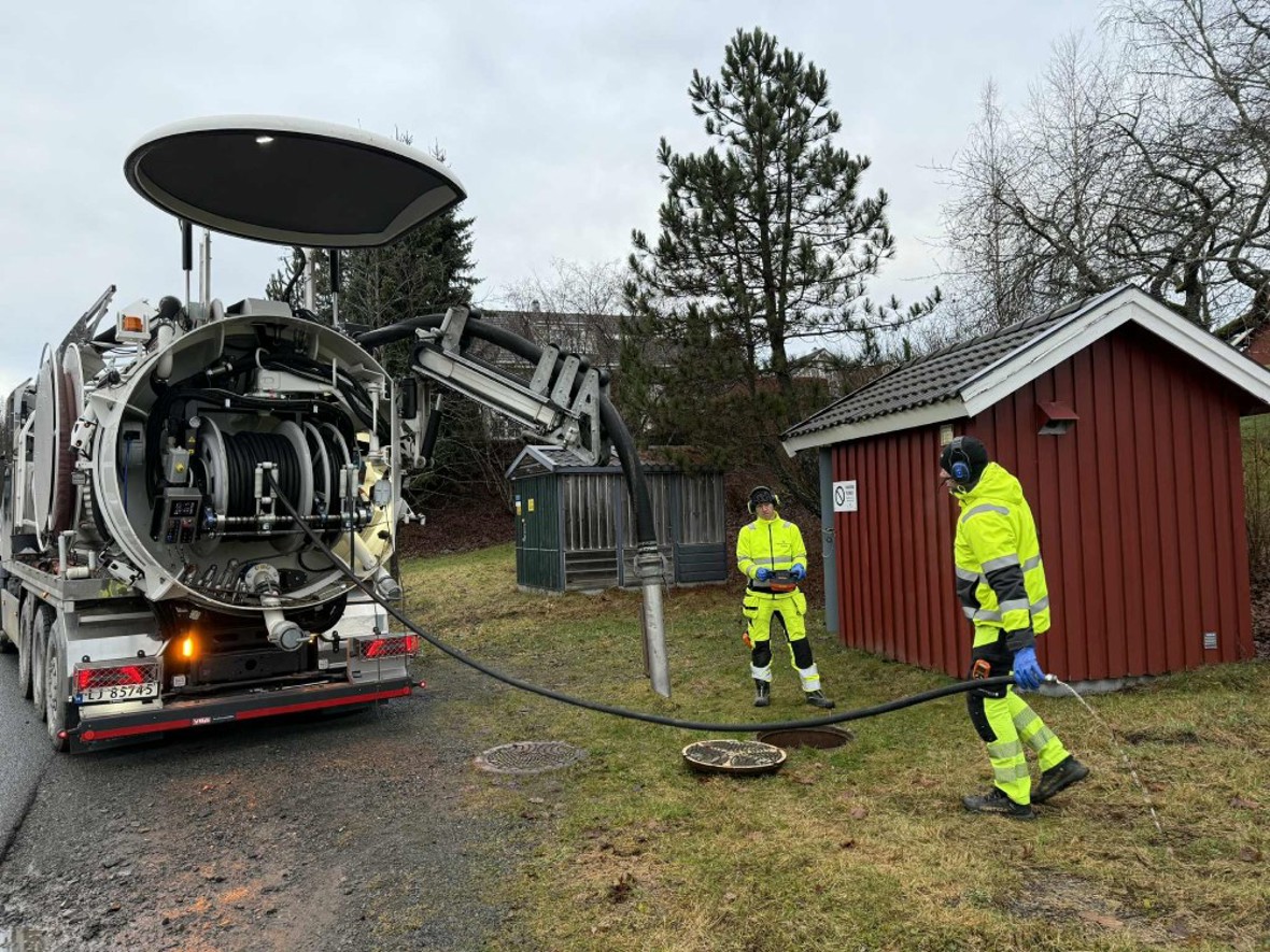 Bilde av spylebil 