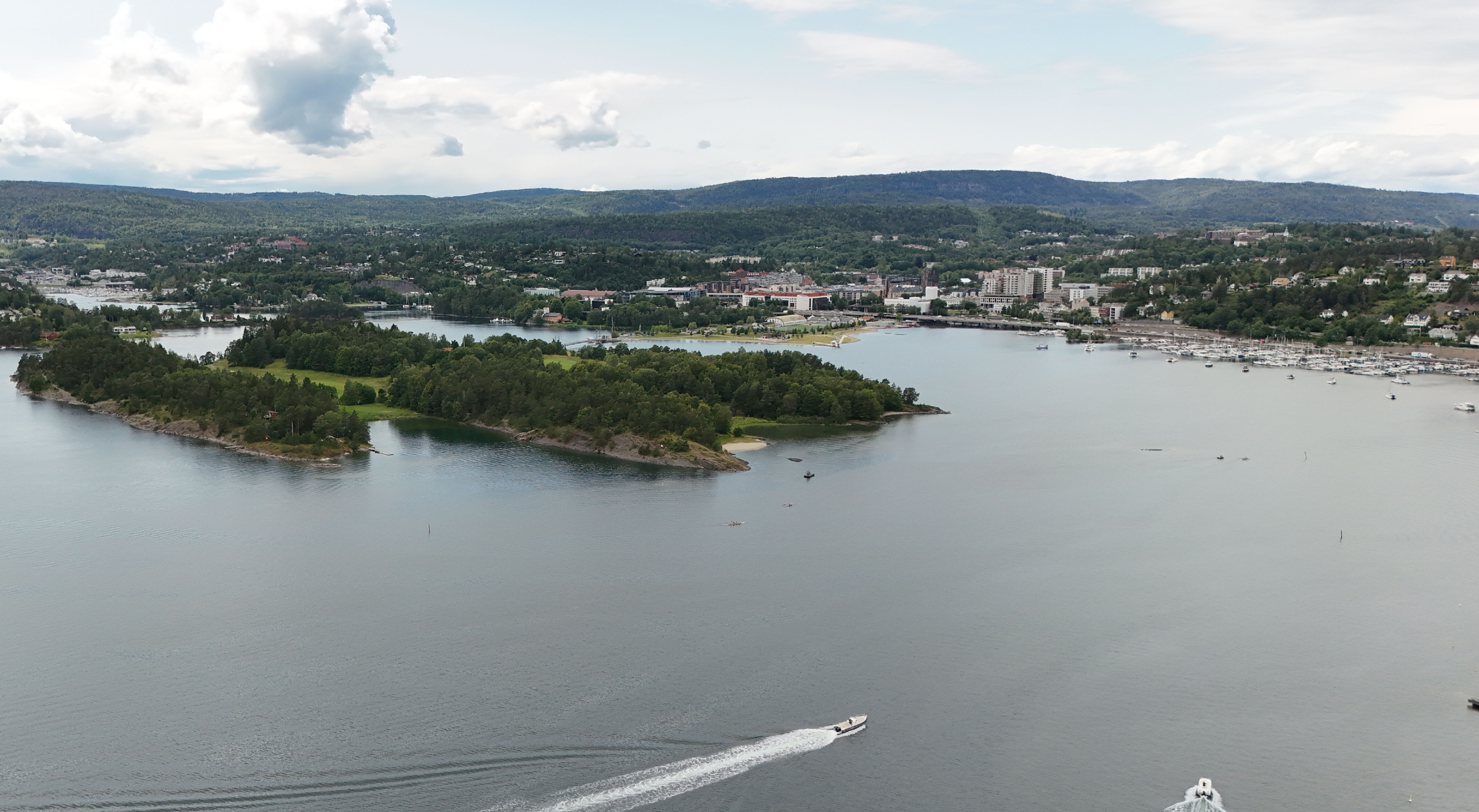 Oslofjorden ved Sandvika