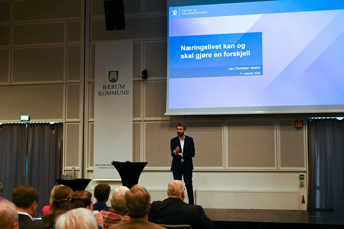 Jan Christian Vestre Bærumskonferansen 2022