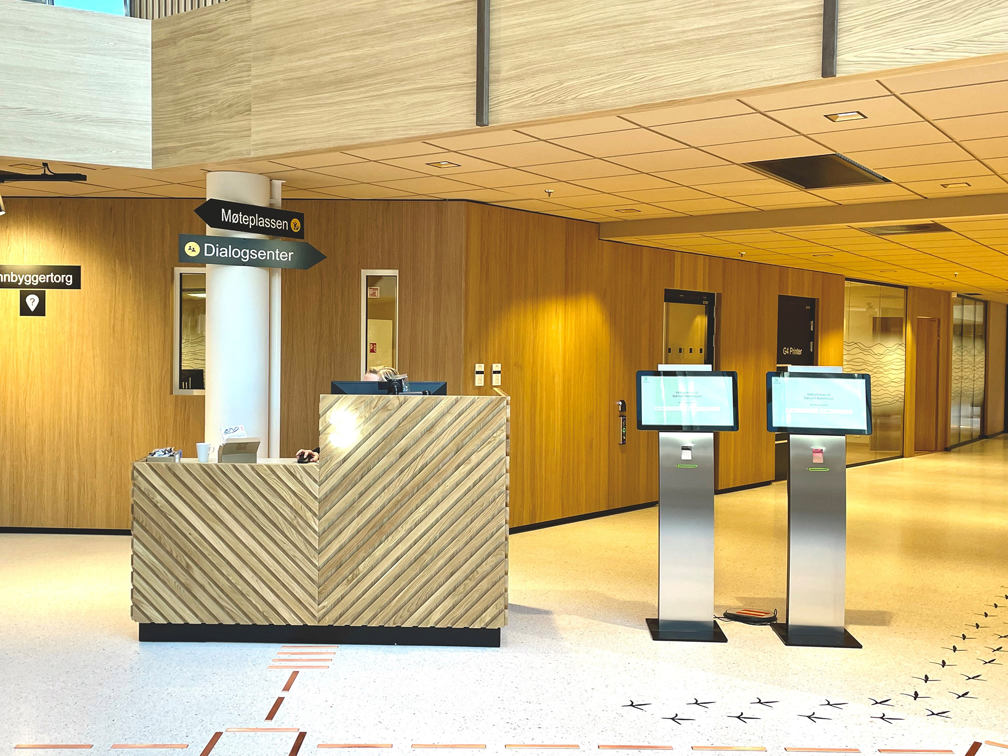 Velkommen - Resepsjonen