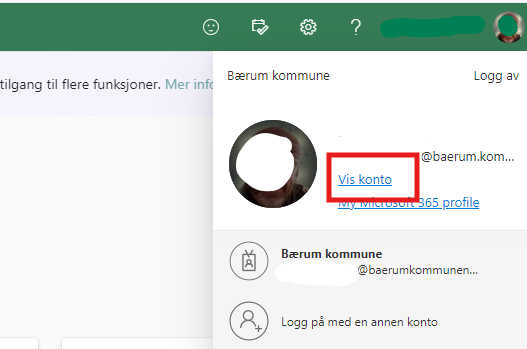 Microsoft oppsett