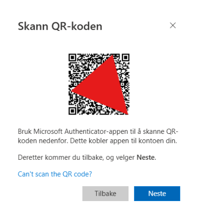Oppsett av Microsoft MFA steg 10