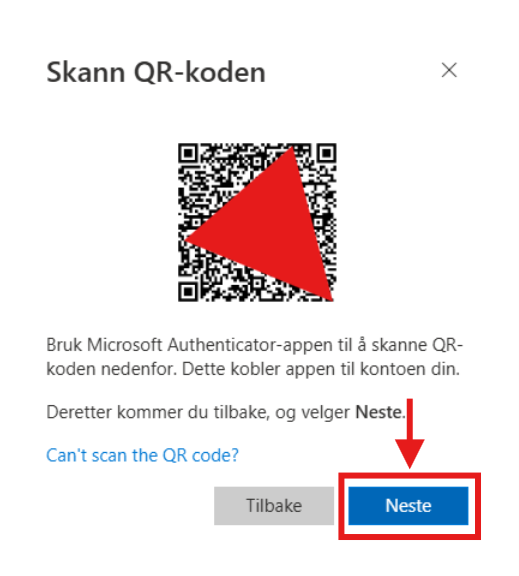 Oppsett av Microsoft MFA steg 11