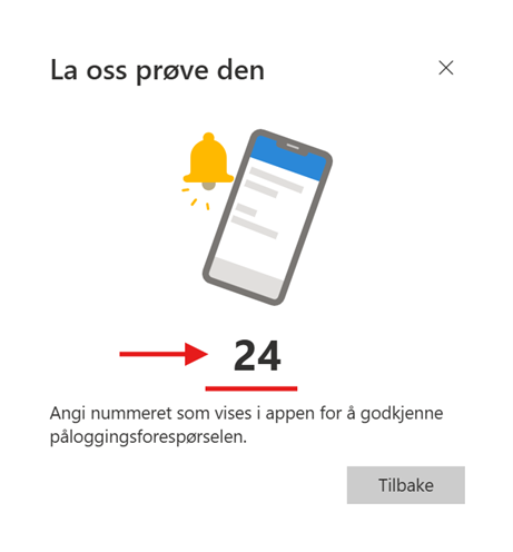 Oppsett av Microsoft MFA steg 12
