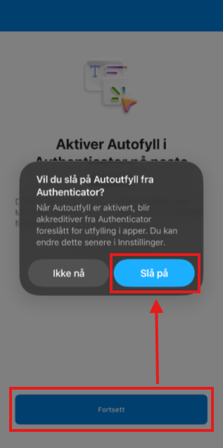 Oppsett av Passkey 14