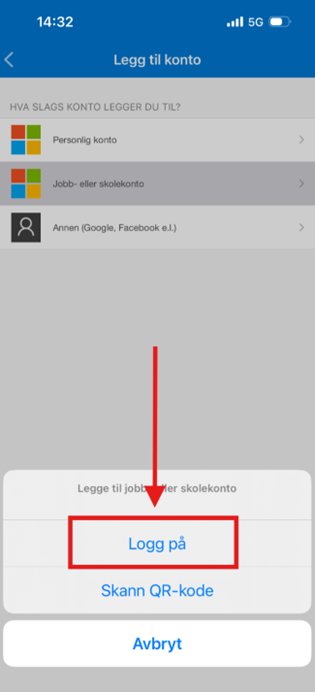 Oppsett av Passkey 3