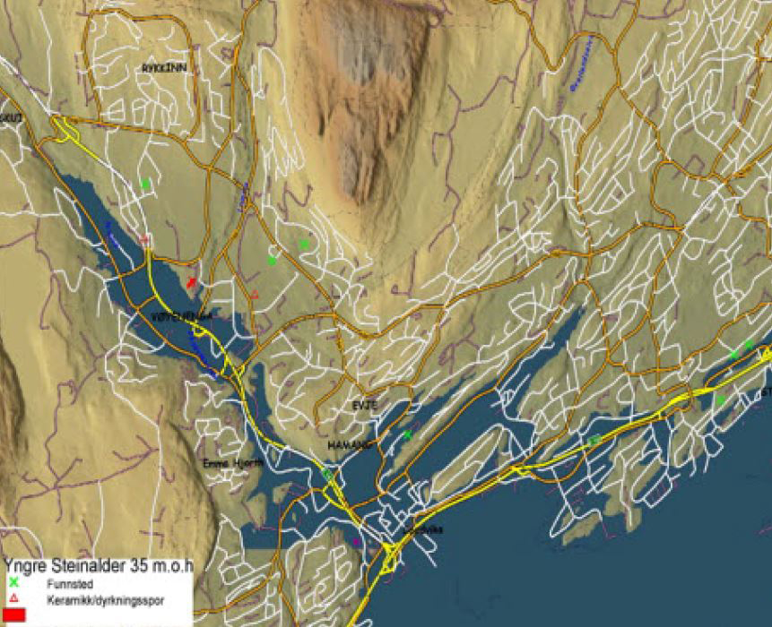 Bærum i yngre steinalder