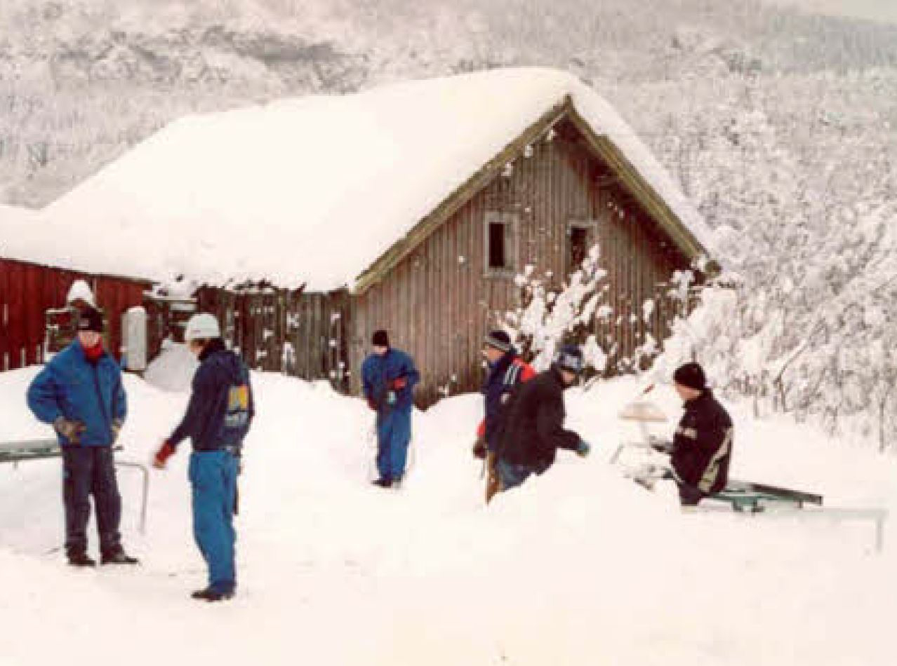 Silhuset ved Stovivann