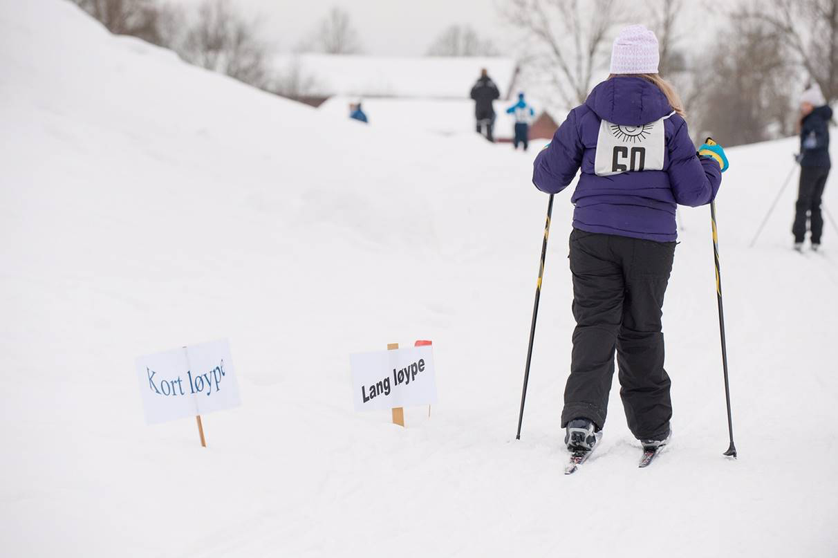 Hauglekene - ski