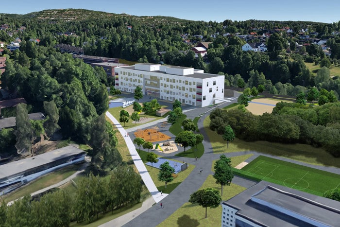 Eiendom | Bekkestua barneskole, 1357 Bekkestua