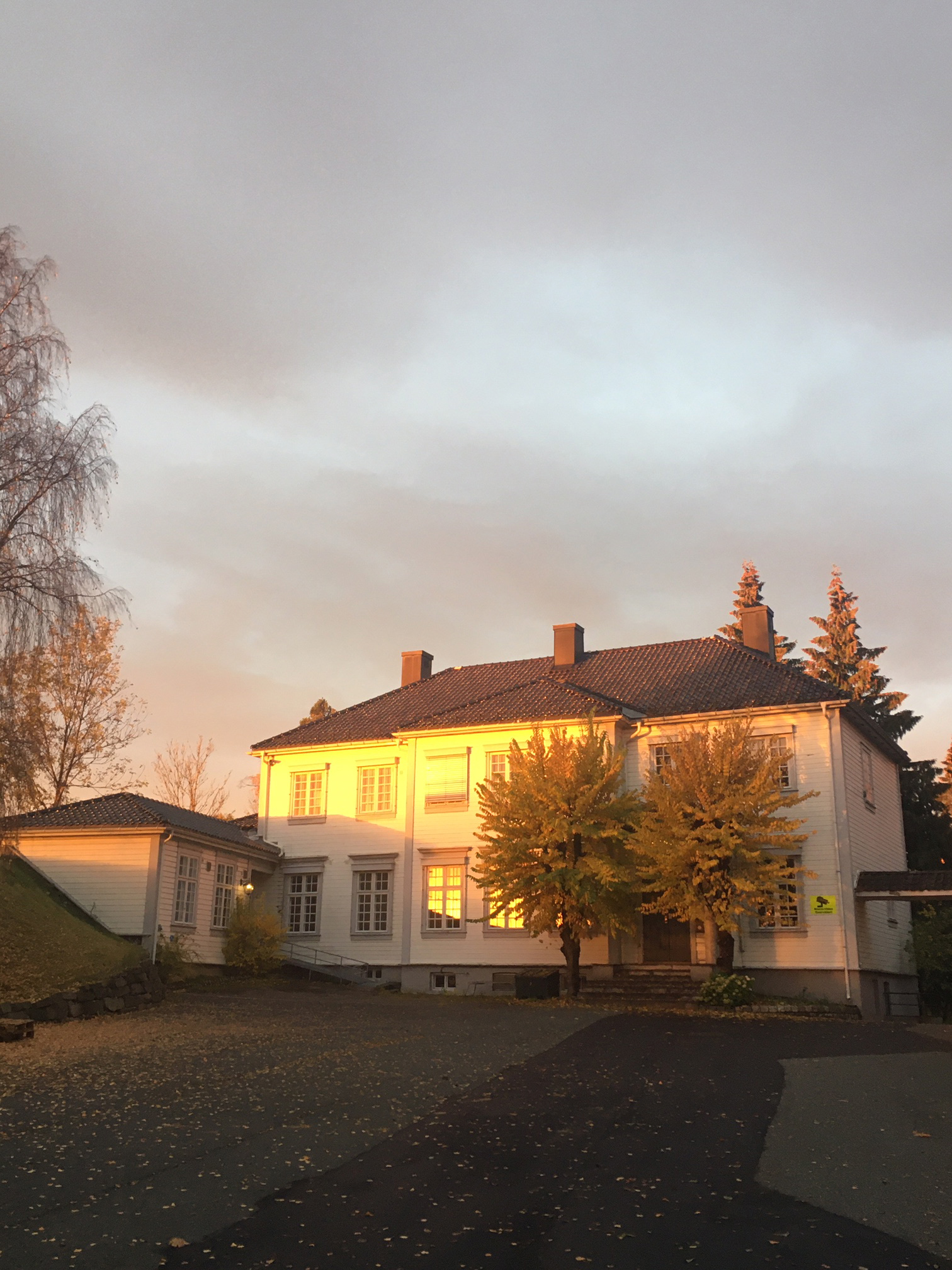 Gyssestad gård i høstfarger