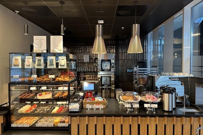 Lesekoppen - kaffebar 1. etasje Biblioteket i Sandvika