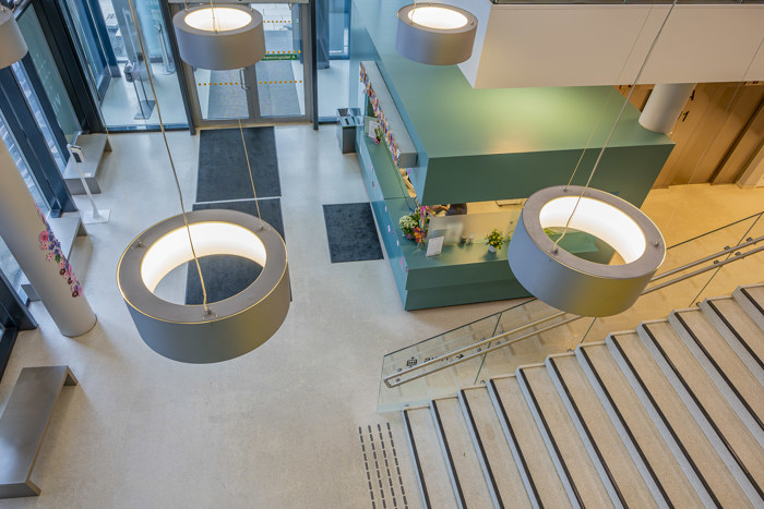 Resepsjonsområdet - Kunnskapssenteret i Sandvika 