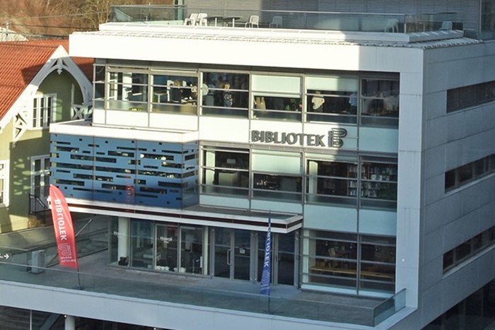 Illustrasjonsbilde Bærum bibliotek Sandvika