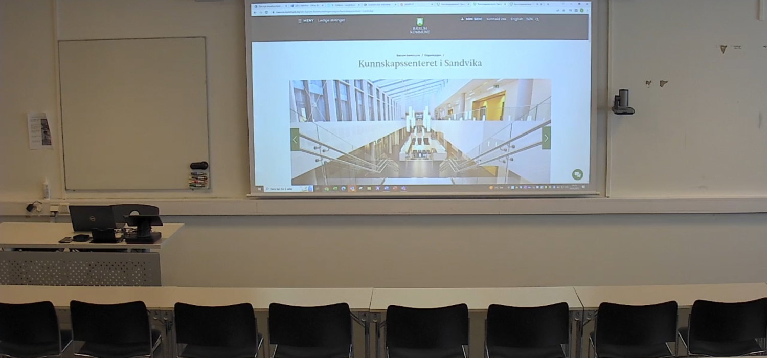 Uteende fra streamingkamera
