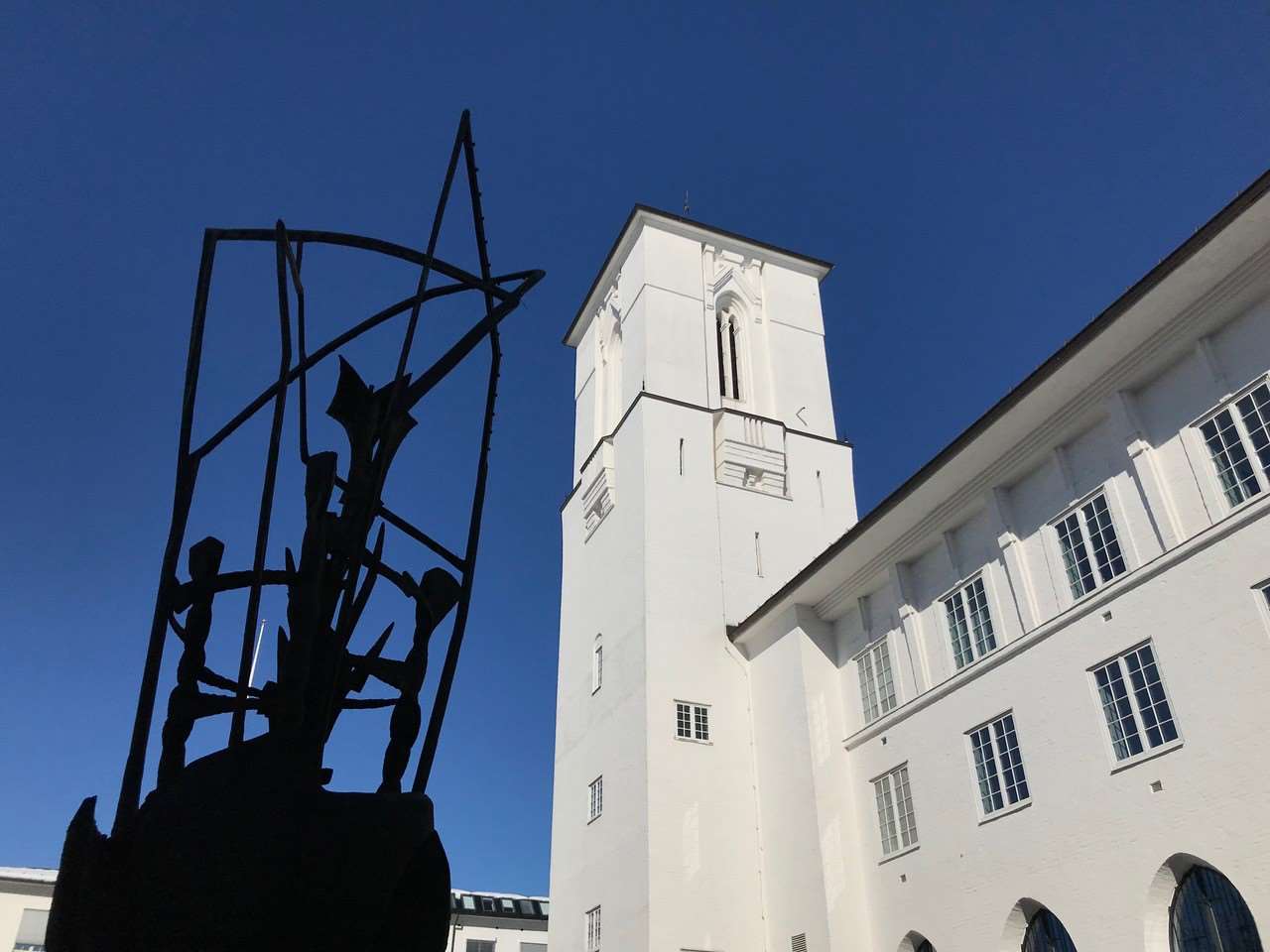 Klokketårnet Rådhuset i Sandvika - Bærum