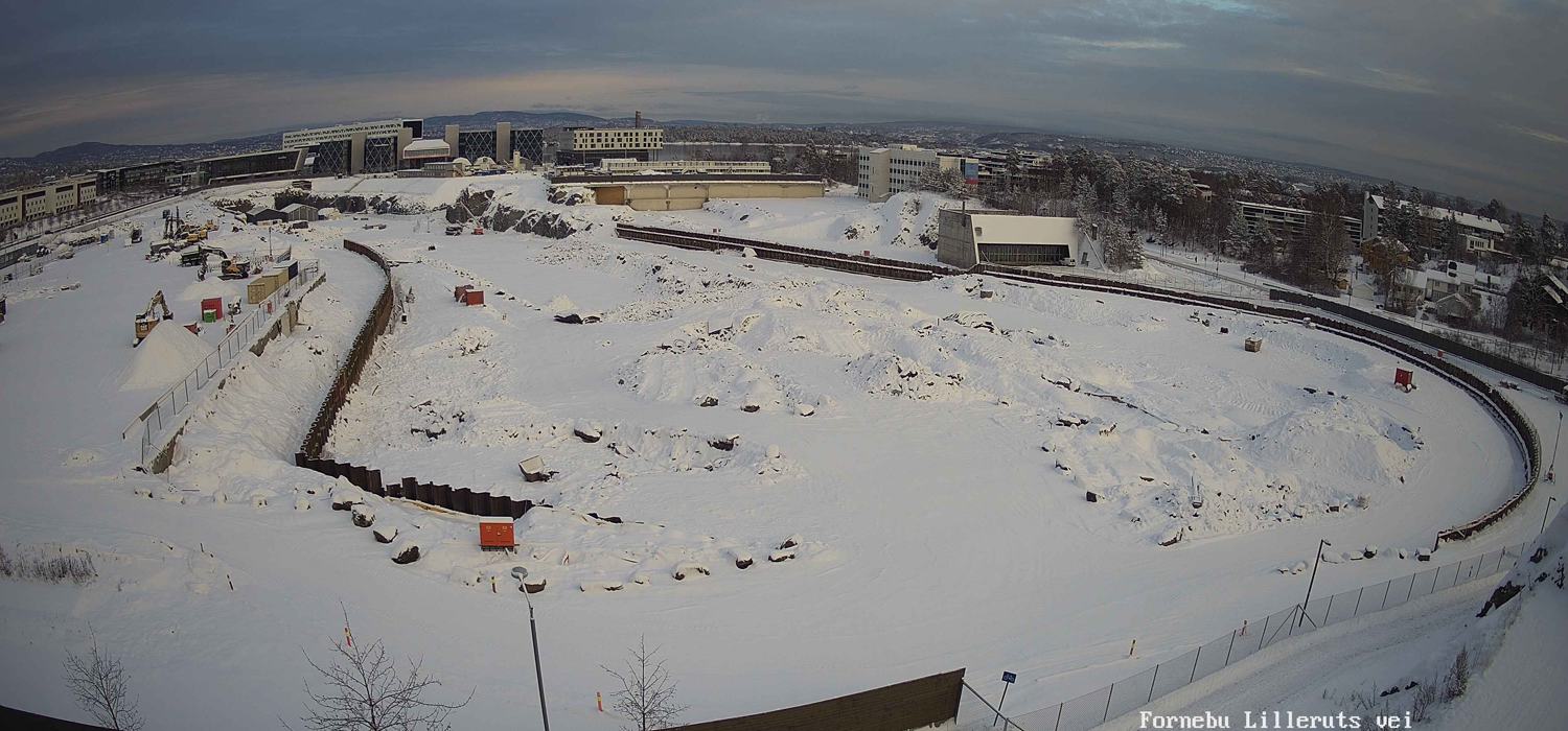 Fornebu sør Timelap 281221 Foto Fornebubanen