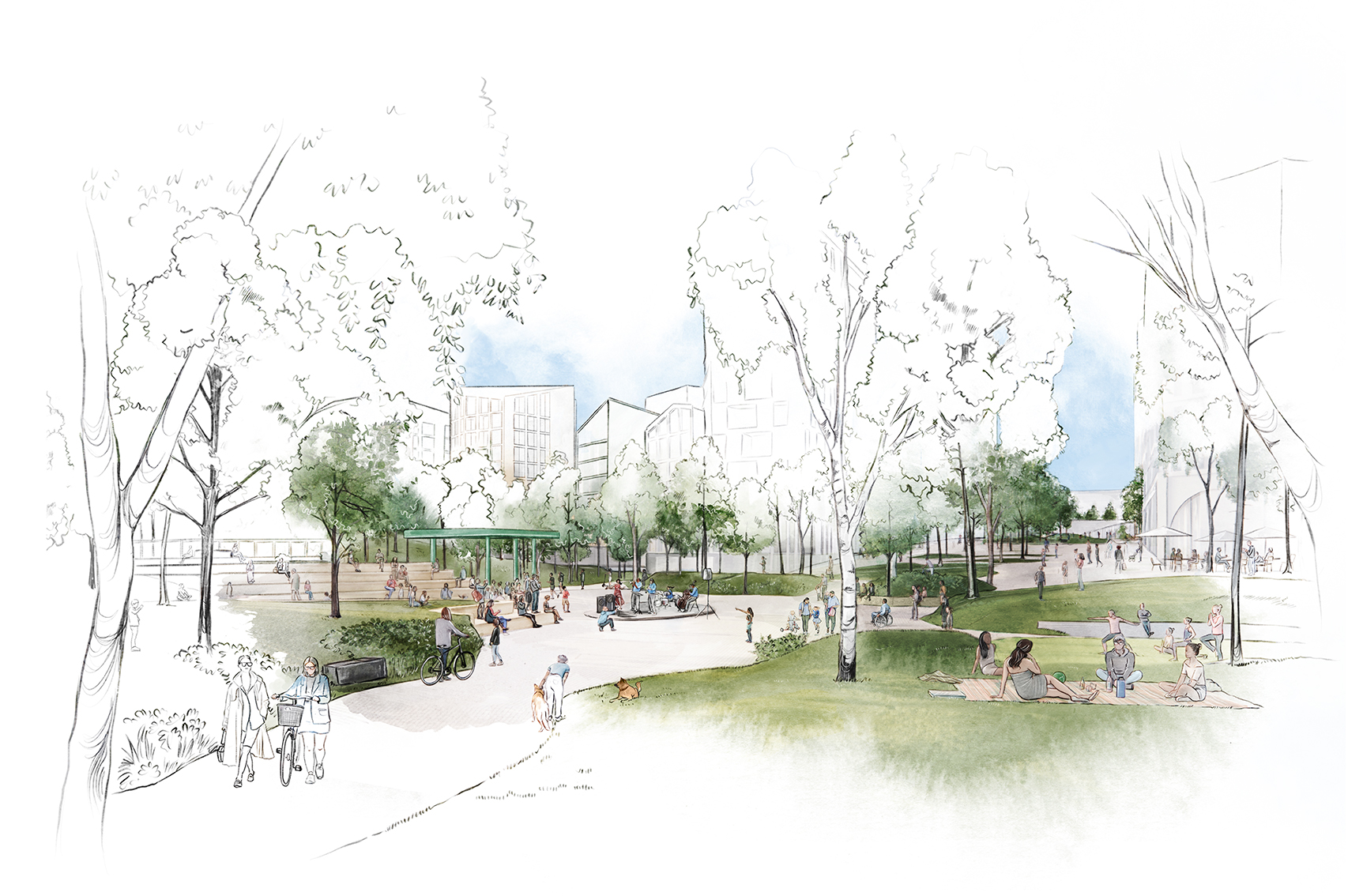 Esra Røyse i samarbeid med Rodeo Arkitekter og Lund Hagem Arkitekter