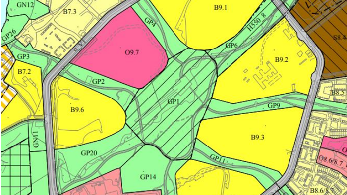 Forneburingen - vestre del-tilrettelegging for buss