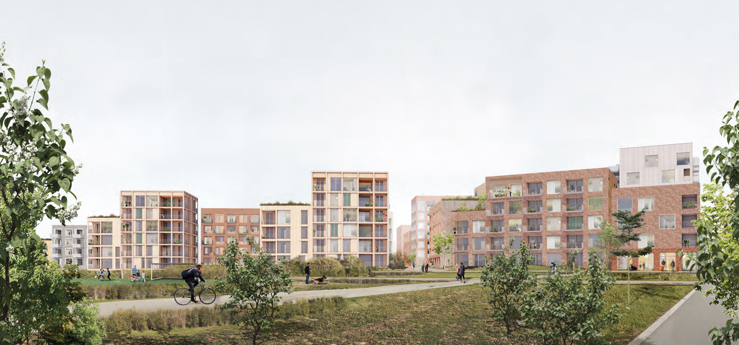 Nansenløkka - Skisse bygninger