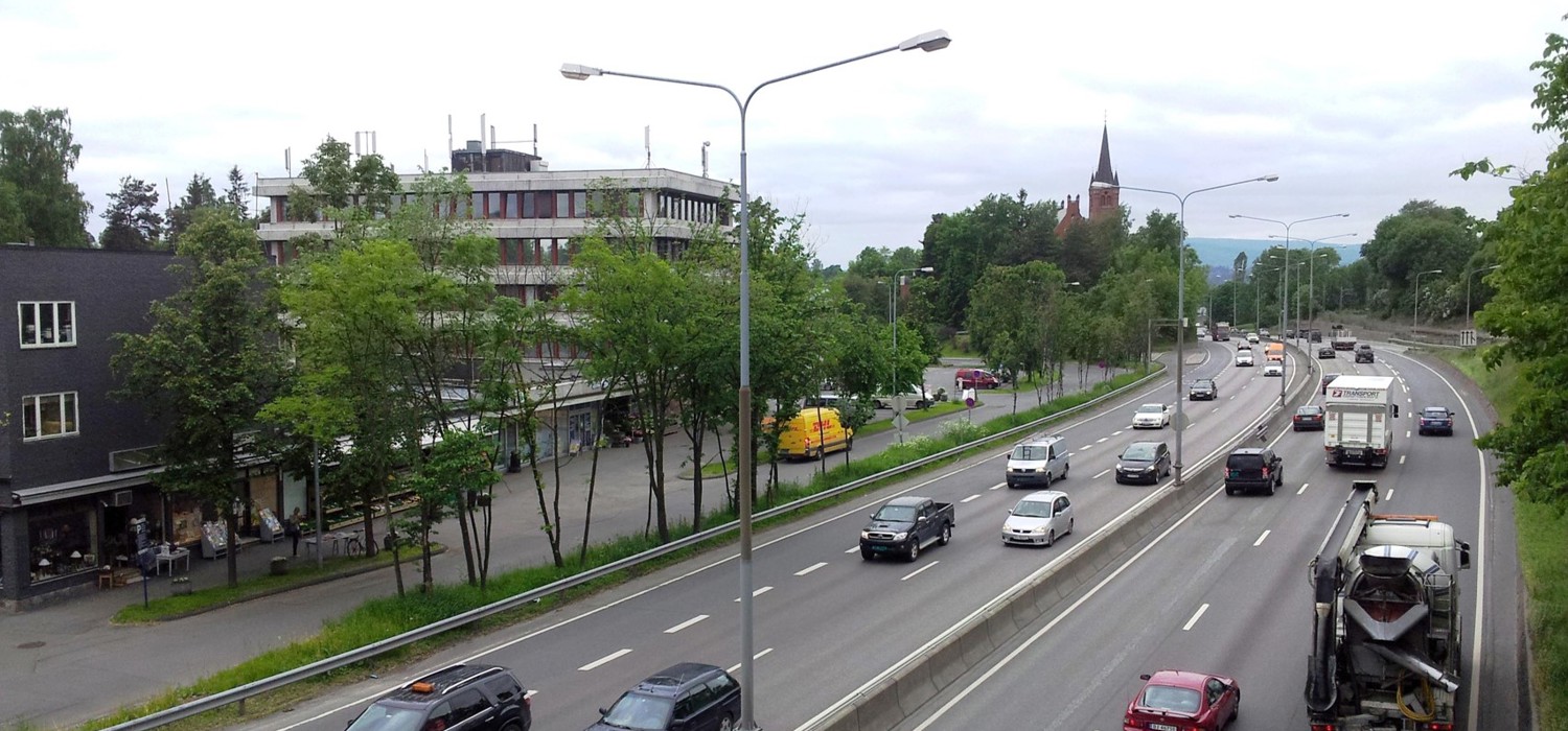Illustrasjon om Høvik planarbeid