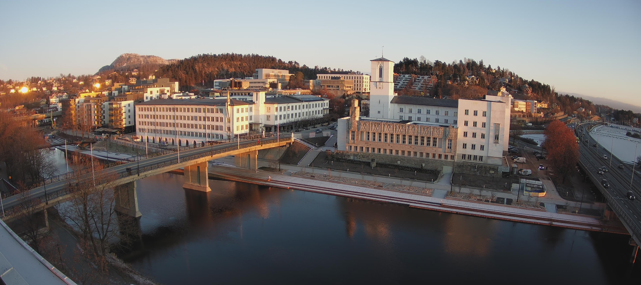 Elvepromenaden i Sandvika
