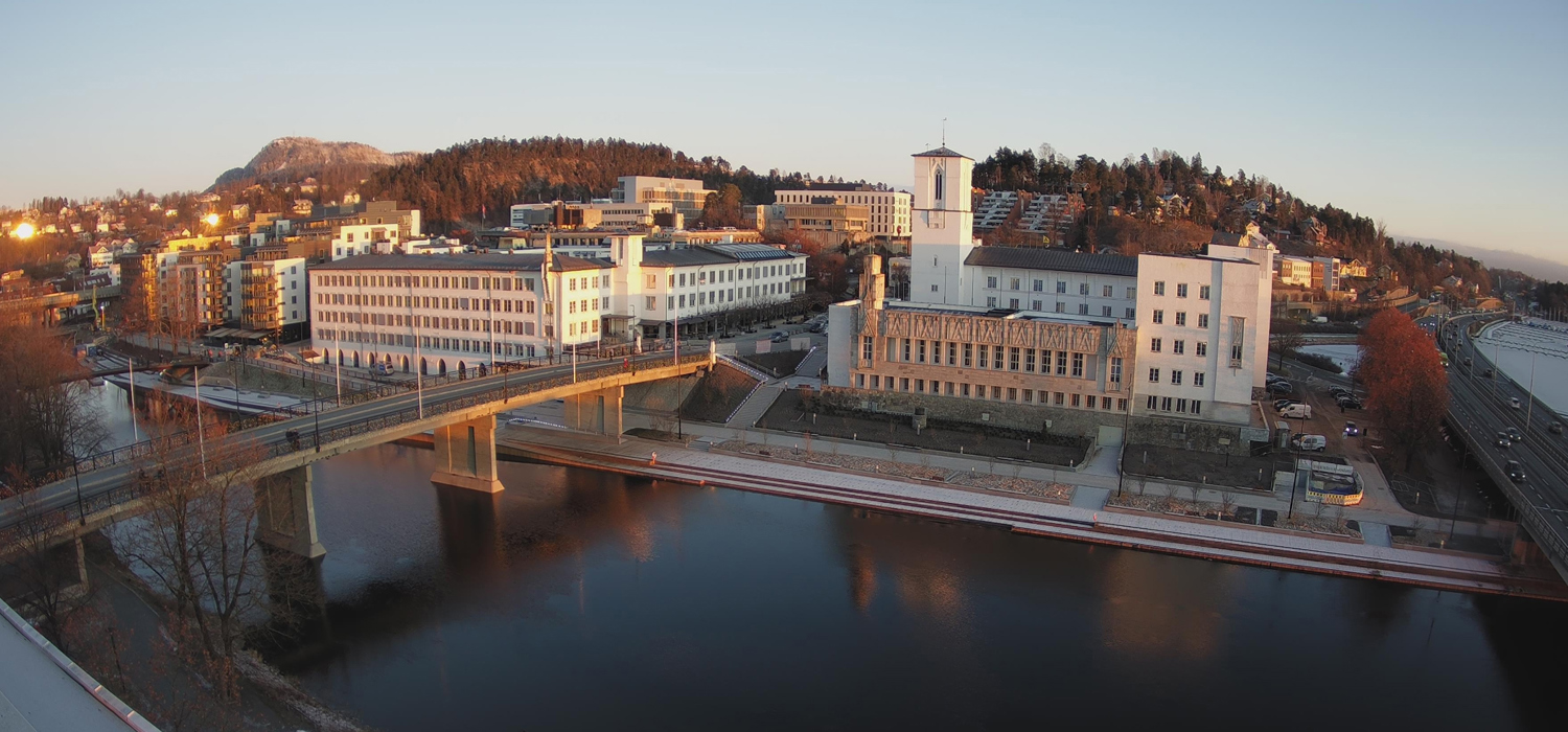Elvepromenaden i Sandvika