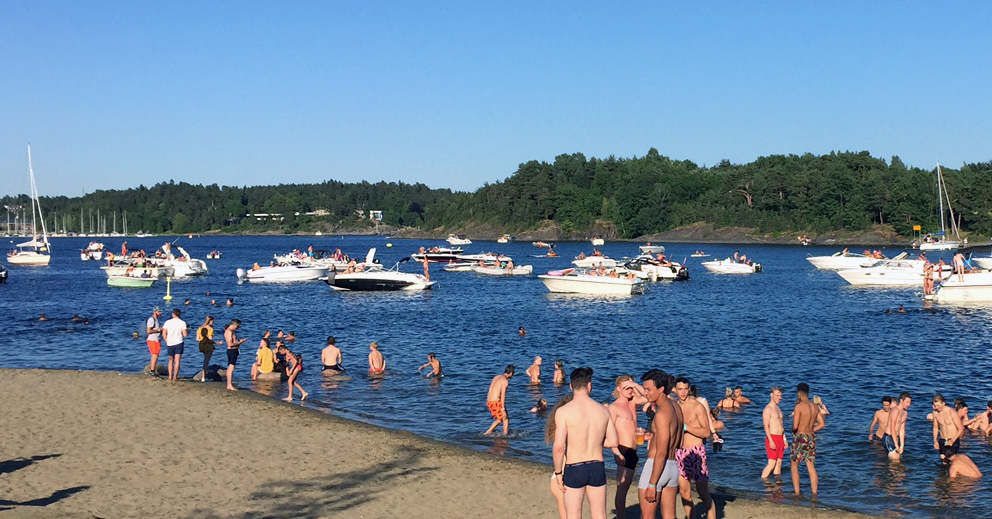 Kadettangen badestrand