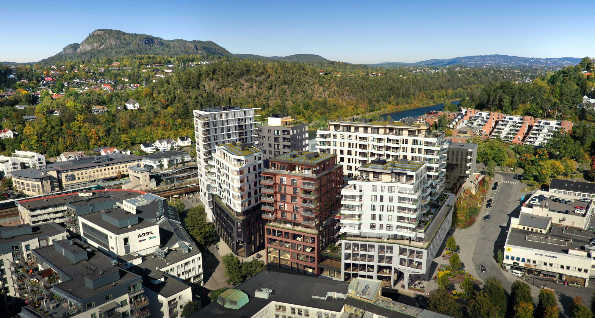 Ny milepæl for Sandvika! | Bærum kommune
