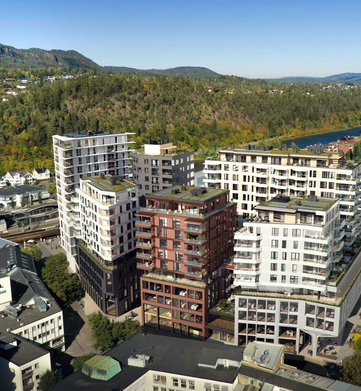 Ny milepæl for Sandvika! | Bærum kommune