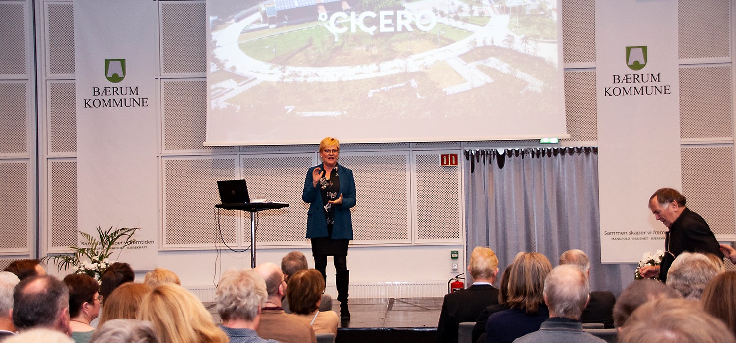 Bærumskonferansen - Kristin Halvorsen, Cicero