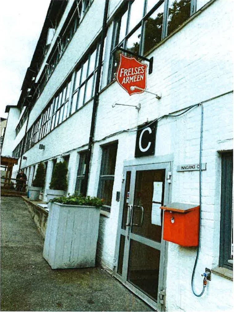 Varmestua-inngangspartiet