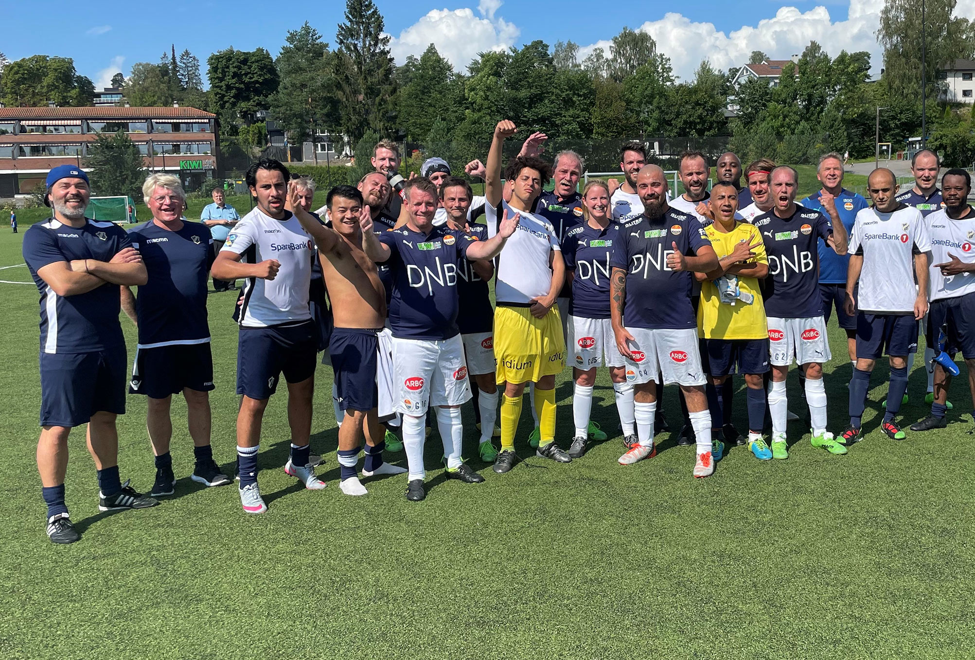 Felles samling etter kamp