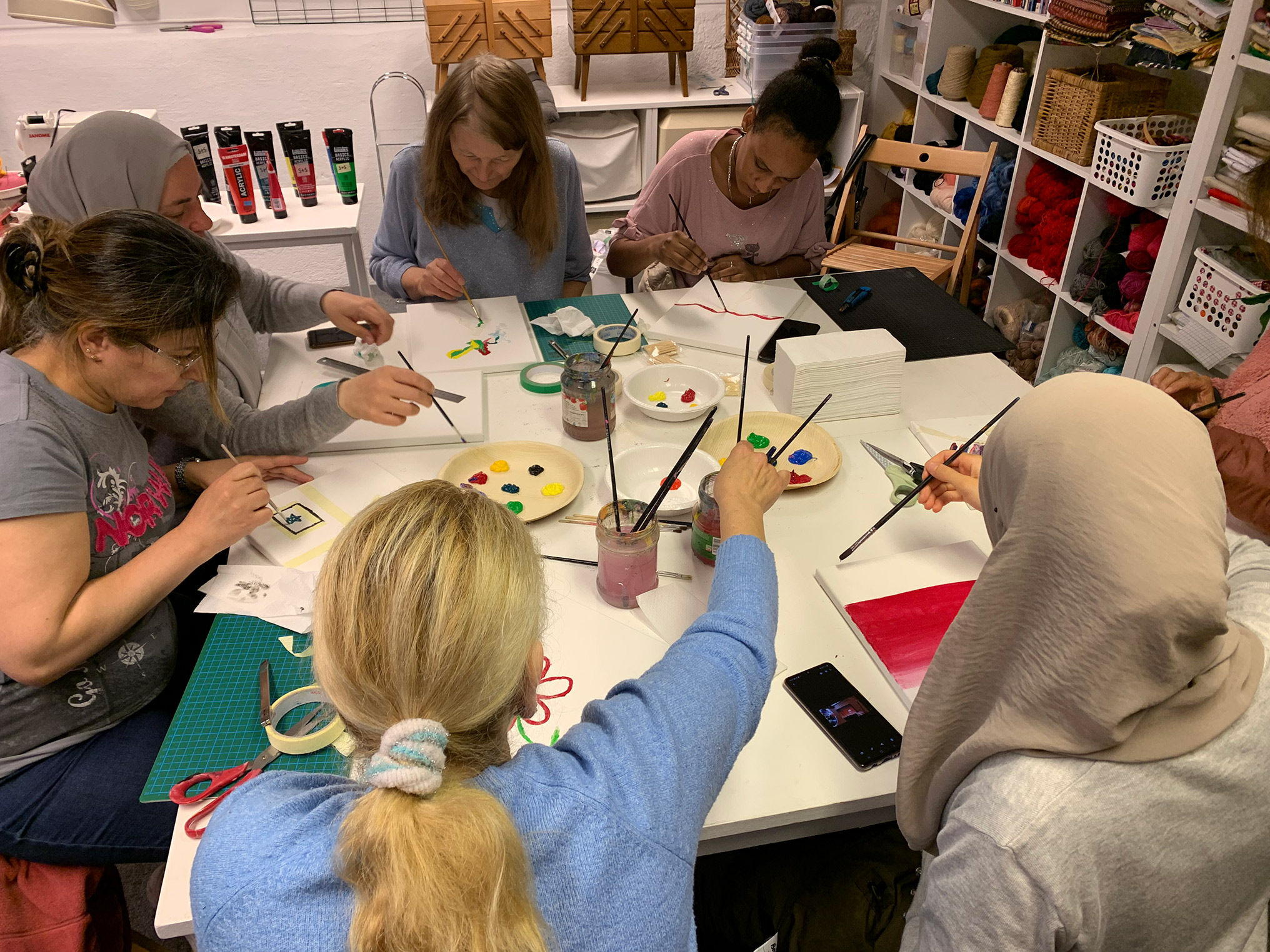 Bilde aktivitet flere sammen